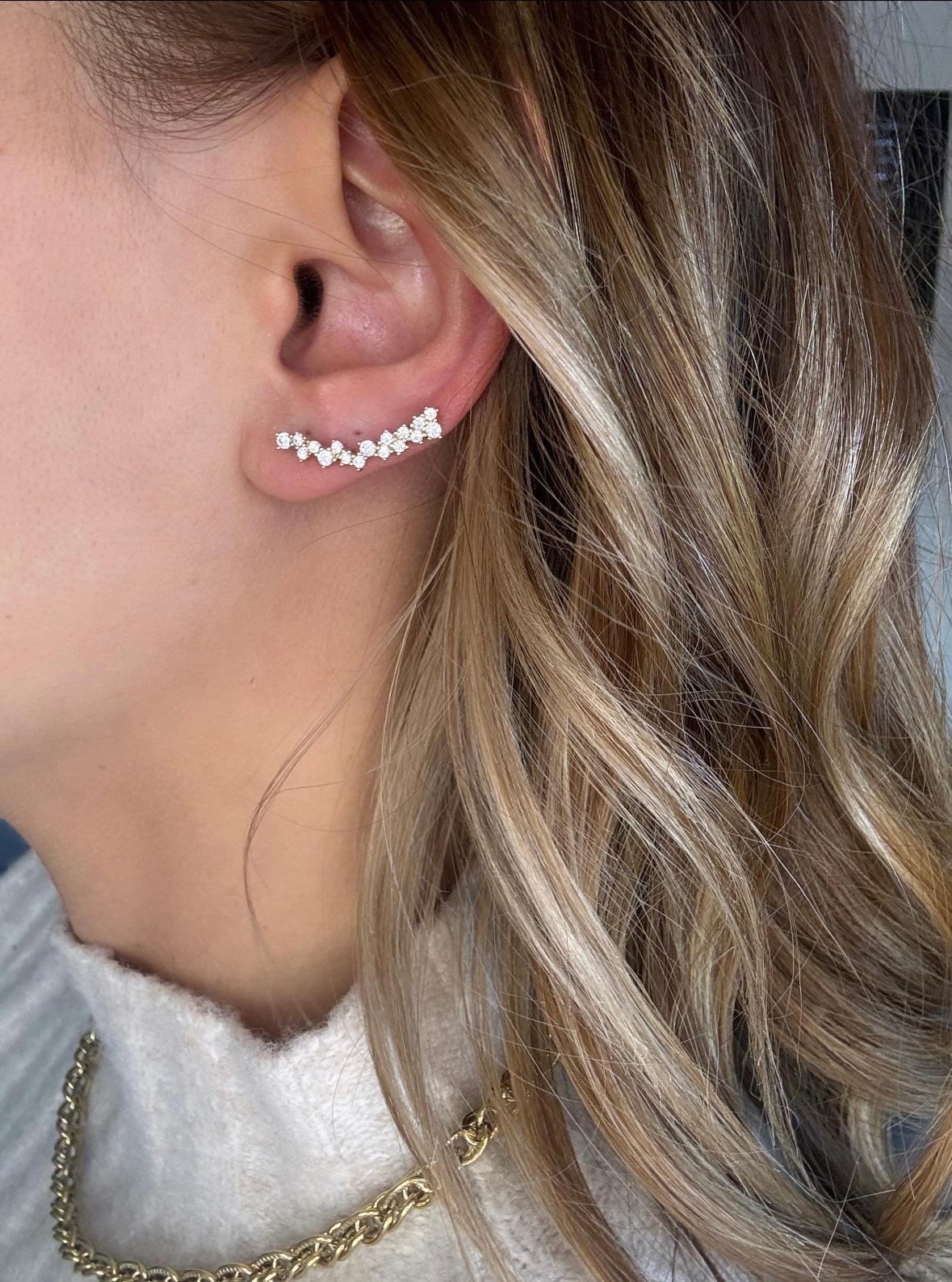 BOUCLES D'OREILLES - TIPHANIE (par paire)