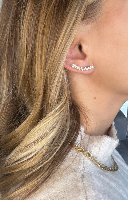 BOUCLES D'OREILLES - TIPHANIE (par paire)